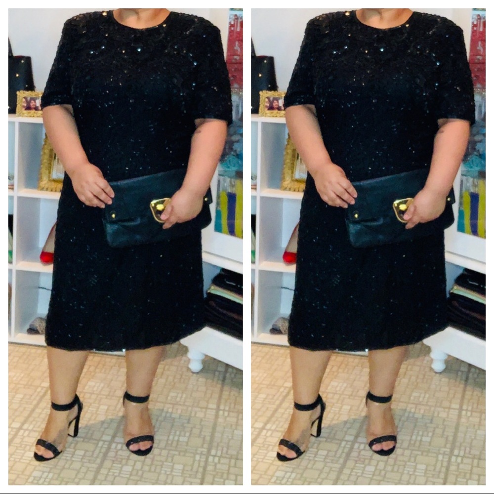 Black beautiful dress